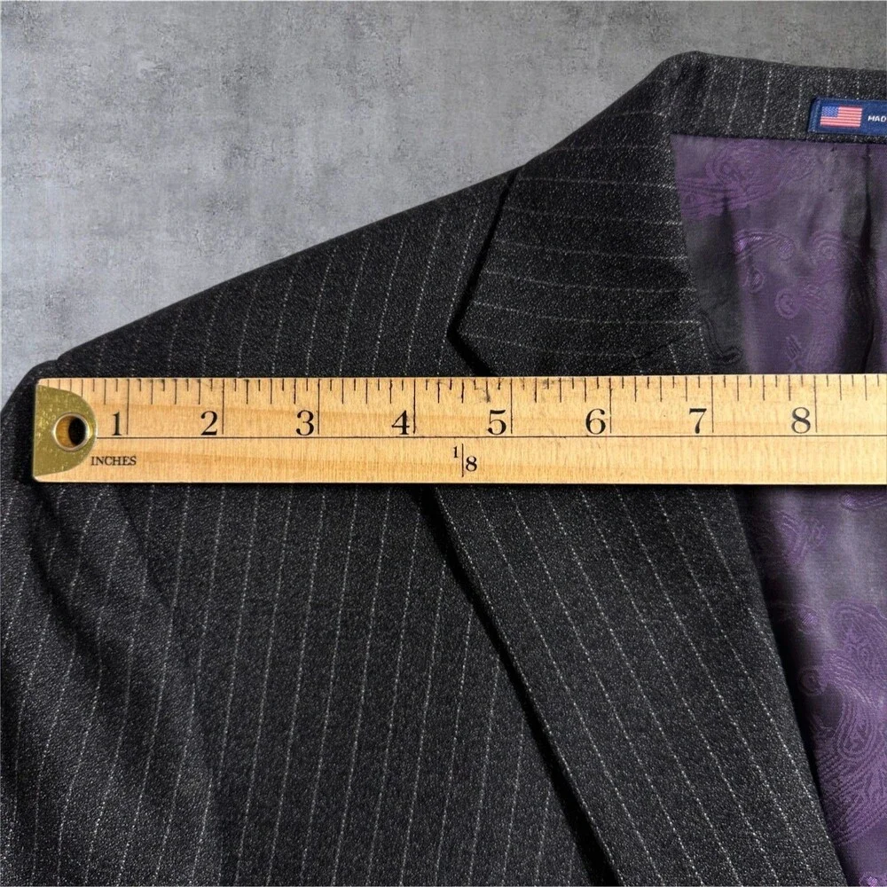 HART SHAFFNER MARX Chicago Men's Blazer Sport Coat Two Button Jacket 50R Wool
